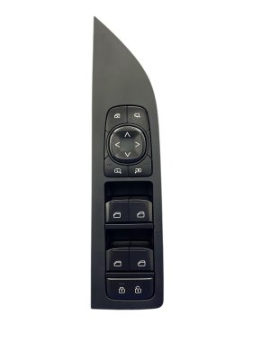 2023-2024 Fisker Ocean Black Master Door Lock and Window Switch - Front (Used OEM)