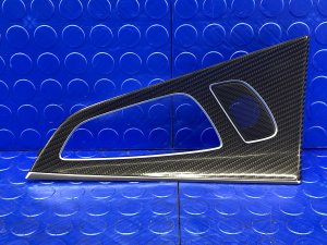 2013-2018 Audi S7 Door Carbon Fiber Trim Panel Molding - Rear (Used OEM)