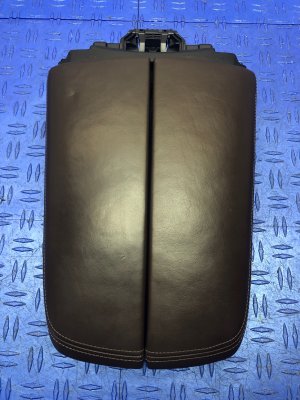  BMW 7 series Brown Center Console Armrest Lid (Used OEM)