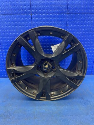 2004-2014 Lamborghini Gallardo Black 19x11 Gloss Black Alloy Wheel - Rear (Used OEM)