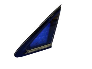 2022-2025 Audi A3 Black Door Quarter Glass - Rear, Right (Passenger) (Used OEM)