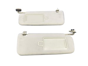 2021-2024 Genesis G80 Beige Illuminated Sun Visor Set - Right (Passenger) (Used OEM)
