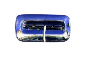 2009-2014 Rolls-Royce Ghost Chrome Rear Center Seat Belt Guide Trim Cover Moulding (Used OEM)