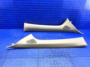 2018-2024 Honda Odyssey Gray A-Pillar Trim Panel Cover Set - Front (Used OEM)