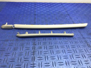2015-2020 Audi A3 Silver Dashboard Insert Trim Molding Panel Set - Front (Used OEM)