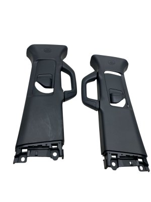 2024-2026 Toyota Land Cruiser Black Upper B-Pillar Trim Panel with Grab Handle (Used OEM)