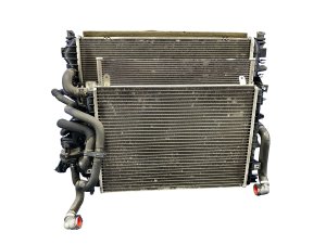 OEM Radiator AC Condenser and Cooling Fan Assembly for 2010-2020 Jaguar (OEM)