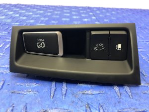 2020-2022 Genesis G90 Electric Parking Brake Trunk and Fuel Door Release Switch Panel (Used OEM)