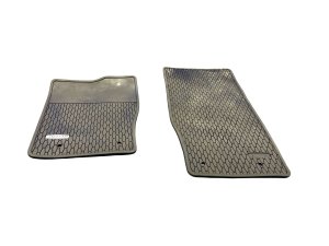 2016-2024 Jaguar F-Type Black All-Weather Rubber Floor Mat Set - Front (Used OEM)