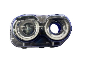 2015-2018 Dodge Challenger Xenon HID Headlight Assembly with Air Intake Catcher - Front, Right (Passenger) (Used OEM)