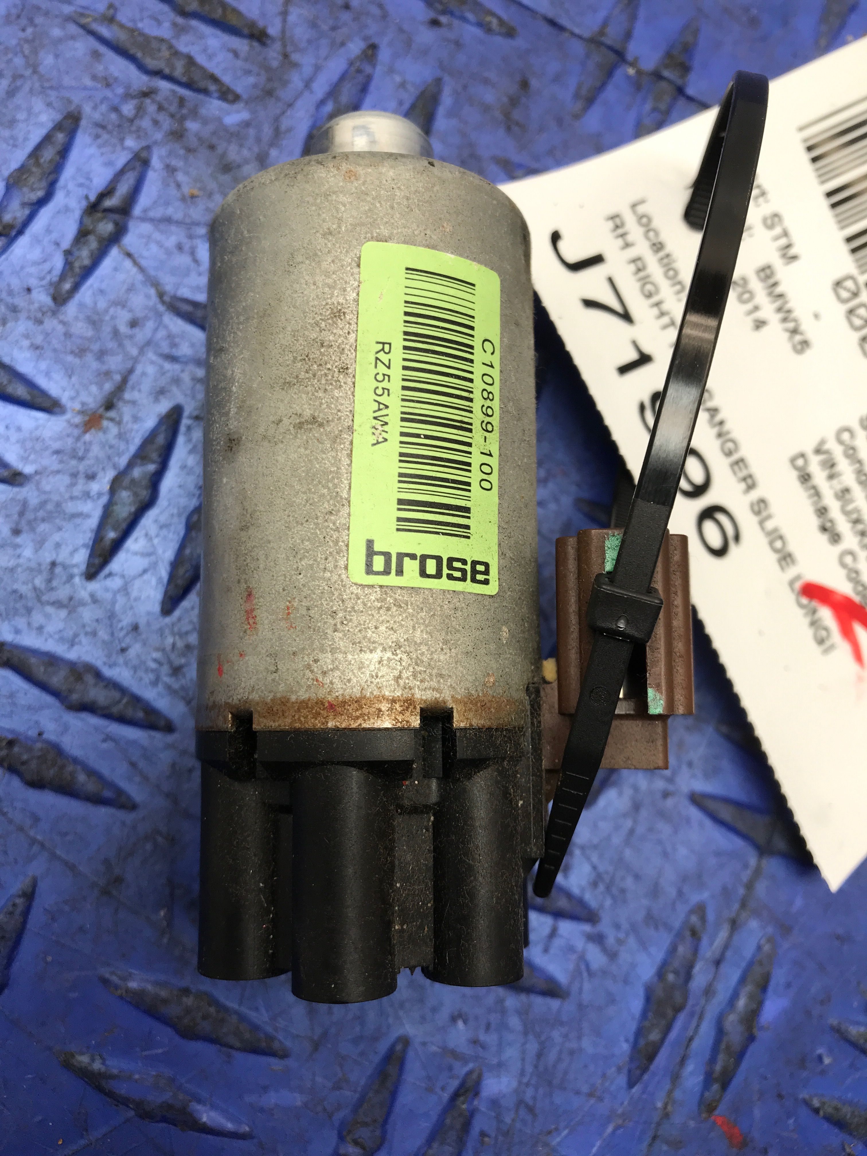 2015-2019 BMW X6 Seat Slide Longitudinal Adjustment Motor - Right (Passenger) (Used OEM)