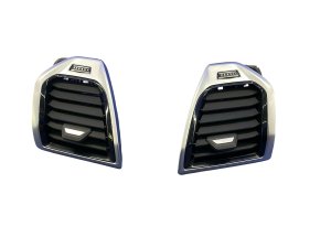 2020-2025 BMW M8 Black Dashboard HVAC Air Vent Set - Front (Used OEM)
