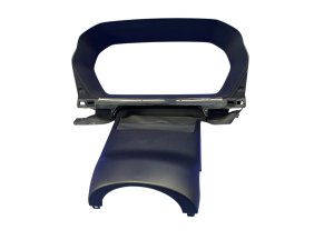 2022-2025 Audi A3 Black Dash Instrument Cluster Trim Cover Panel with Shroud - Front (Used OEM)