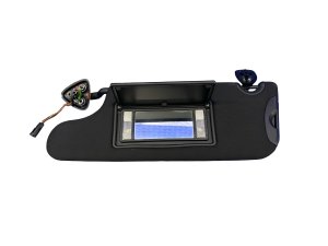 2015-2023 Chrysler 300 Black Illuminated Sun Visor - Front, Right (Passenger) (Used OEM)