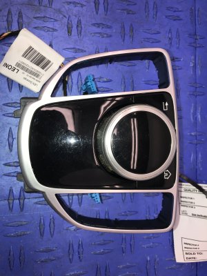 2019-2021 Mercedes-Benz C280 Center Console Touchpad Rotary Dial Audio Control Module (Used OEM)