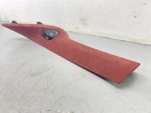 2020-2023 McLaren GT Red A-Pillar Cover Panel - Front (Used OEM)