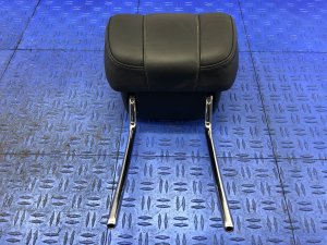 2014-2020 Mercedes-Benz S320 Black Seat Leather Headrest - Front, Left (Driver) (Used OEM)