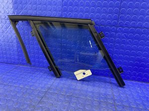 2023-2024 Fisker Ocean Quarter Glass with Trim Molding - Rear, Left (Driver) (Used OEM)