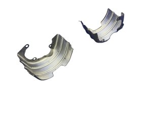 2001-2005 Porsche 911 Turbocharger Heat Shield Panel Set - Rear (Used OEM)