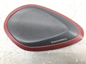 2020-2023 McLaren GT Red Bowers & Wilkins Speaker Cover Trim Panel (Used OEM)