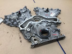 2016-2017 Cadillac CT6 Engine Timing Cover Assembly with Water Pump (Used OEM)