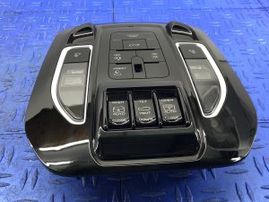 2023-2026 Maserati Grecale Black Overhead Center Console with Dome Light - Front (Used OEM)
