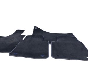 2014-2021 Maserati Quattroporte Black Carpet Floor Mat Set - Front (Used OEM)