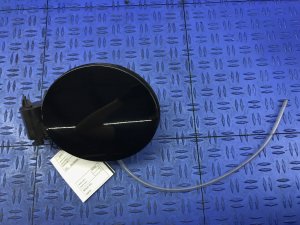 2014-2021 Jaguar F-Type Santorini Black Fuel Filler Door Housing and Cap Assembly (Used OEM)
