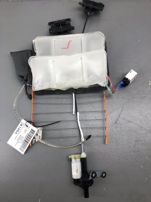 2012-2018 BMW 640i Seat Lumbar Support Pad Motor Set - Front (Used OEM)
