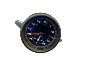 2017-2024 Porsche 718 Boxster Black Center Dash Sport Chrono Clock Stopwatch - Front (Used OEM)