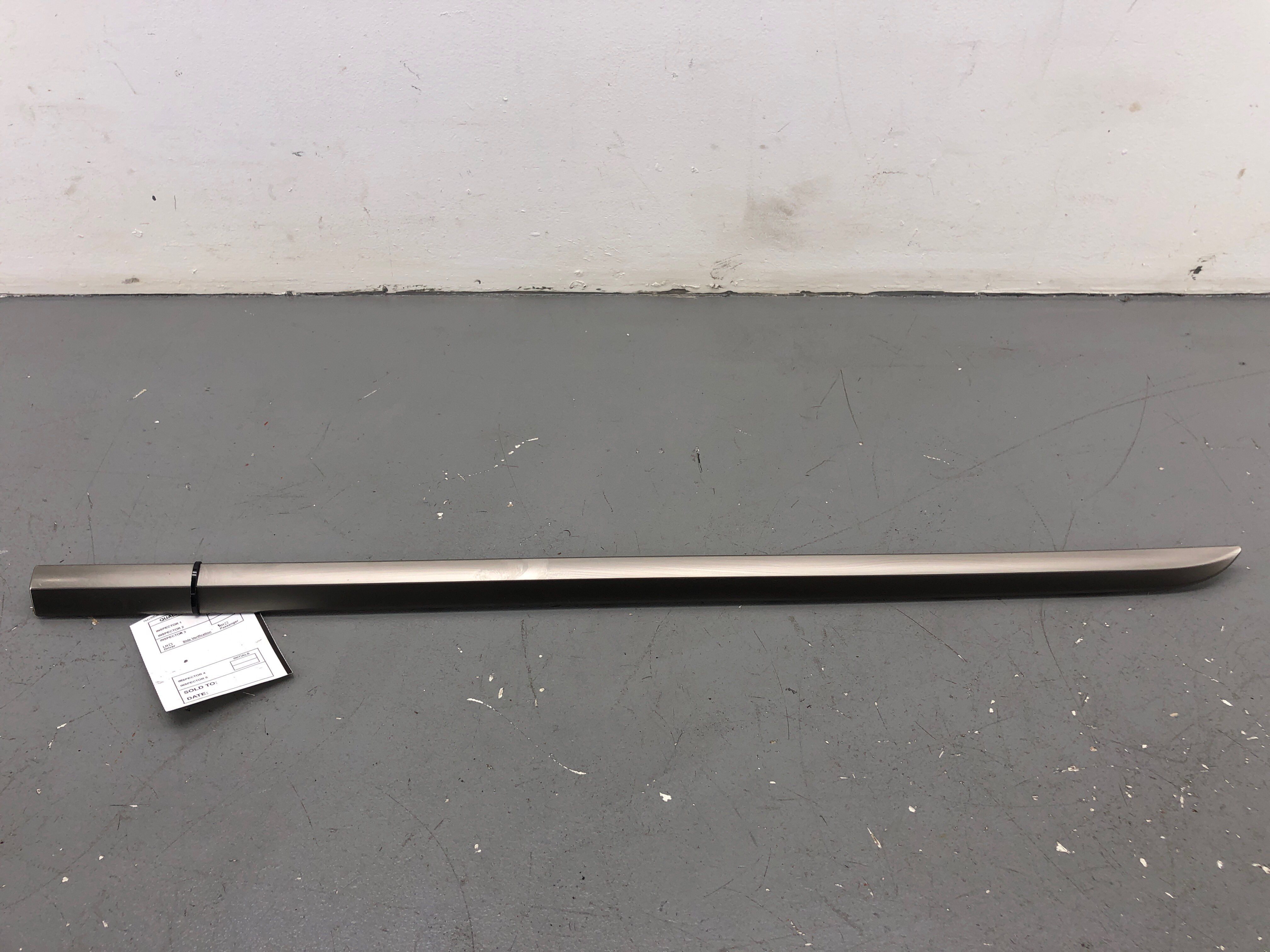 2016-2019 BMW 740i Bronze Door Lower Moulding Trim - Rear (Used OEM)