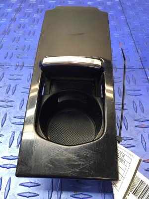 2010-2016 Porsche Panamera Black Center Console Cup Holder (Used OEM)