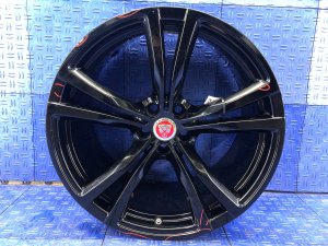 2017 Jaguar F-Type Black 20x11 5 Split-Spoke Rear Alloy Wheel (Used OEM)