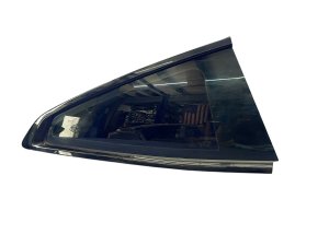 2021-2025 BMW M4 Black Quarter Glass with Trim - Rear, Right (Passenger) (Used OEM)