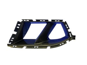 2021-2025 BMW M4 Black Bumper End Air Inlet Trim Moulding Grille - Front, Left (Driver) (Used OEM)