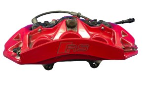 2013-2018 Audi RS6 Red Brembo Disc Brake Caliper - Front, Left (Driver) (Used OEM)