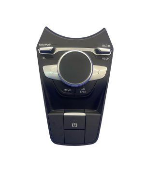 2016-2023 Audi TT Black Center Console Multimedia Navigation Control Panel with Touchpad - Front (Used OEM)