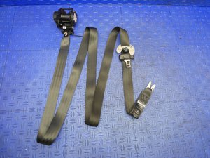 2014-2016 Kia Cadenza Black Seat Belt Assembly - Front, Left (Driver) (Used OEM)