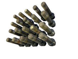 2002-2019 Mini Cooper Black Wheel Lug Nut Bolt Set of 20 (Used OEM)