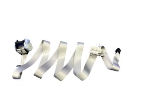 2021-2024 Genesis G80 Beige Seat Belt Assembly - Rear, Right (Passenger) (Used OEM)