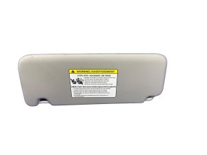 2024-2025 Hyundai Kona Gray Sun Visor without Sunroof - Front, Right (Passenger) (Used OEM)