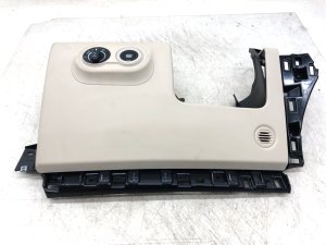 2017-2024 Maserati Levante Beige Dashboard Knee Bolster Trim Panel with Headlight and Ignition Switches (Used OEM)