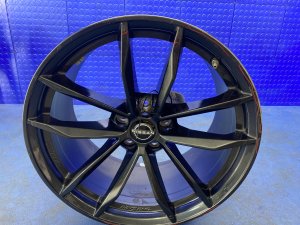 2023-2025 Nissan Z Black 19x10 5 Double-Spoke Rays Forged Rear Wheel (Used OEM)