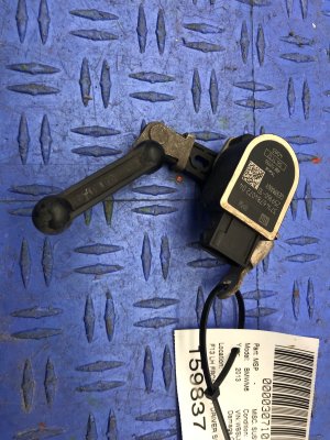 2010-2017 BMW X3 Suspension Headlight Height Level Sensor - Front, Left (Driver) (Used OEM)