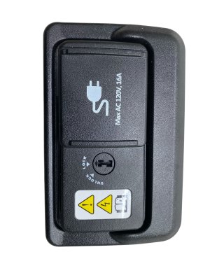 2023-2025 Genesis GV60 Center Console AC Power Outlet - Rear (Used OEM)