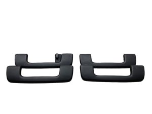 2017-2023 GMC Acadia Ebony (Black) Interior Roof Grab Handle Set - Front (Used OEM)