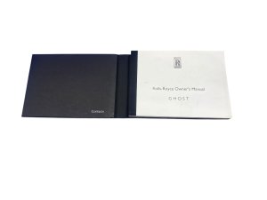 2012-2013 Rolls-Royce Ghost Black Owners Manual Booklet with Case (Used OEM)