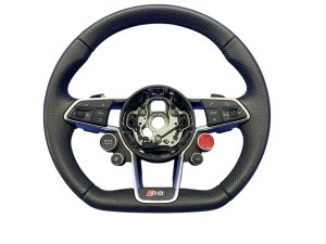 2016-2023 Audi TT Black Performance Steering Wheel - Front (Used OEM)