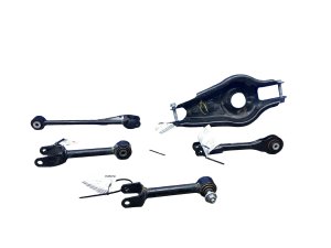  Tesla Model 3 Upper and Lower Suspension Control Arm Set - Rear, Left (Driver) (Used OEM)