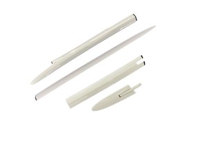 2014-2020 BMW 428i White Convertible Upper Roof Hinge Trim Panel Set (Used OEM)